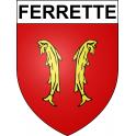 Stickers coat of arms Ferrette adhesive sticker
