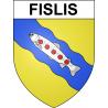 Fislis 68 ville sticker blason écusson autocollant adhésif