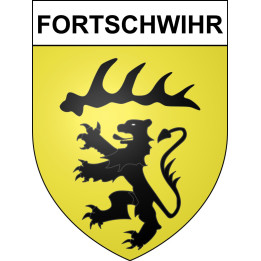 Stickers coat of arms Fortschwihr adhesive sticker