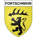 Stickers coat of arms Fortschwihr adhesive sticker