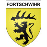 Stickers coat of arms Fortschwihr adhesive sticker
