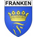 Adesivi stemma Franken adesivo