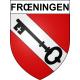 Stickers coat of arms Frœningen adhesive sticker