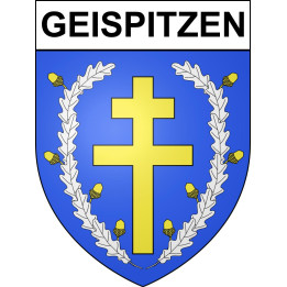 Geispitzen 68 ville sticker blason écusson autocollant adhésif
