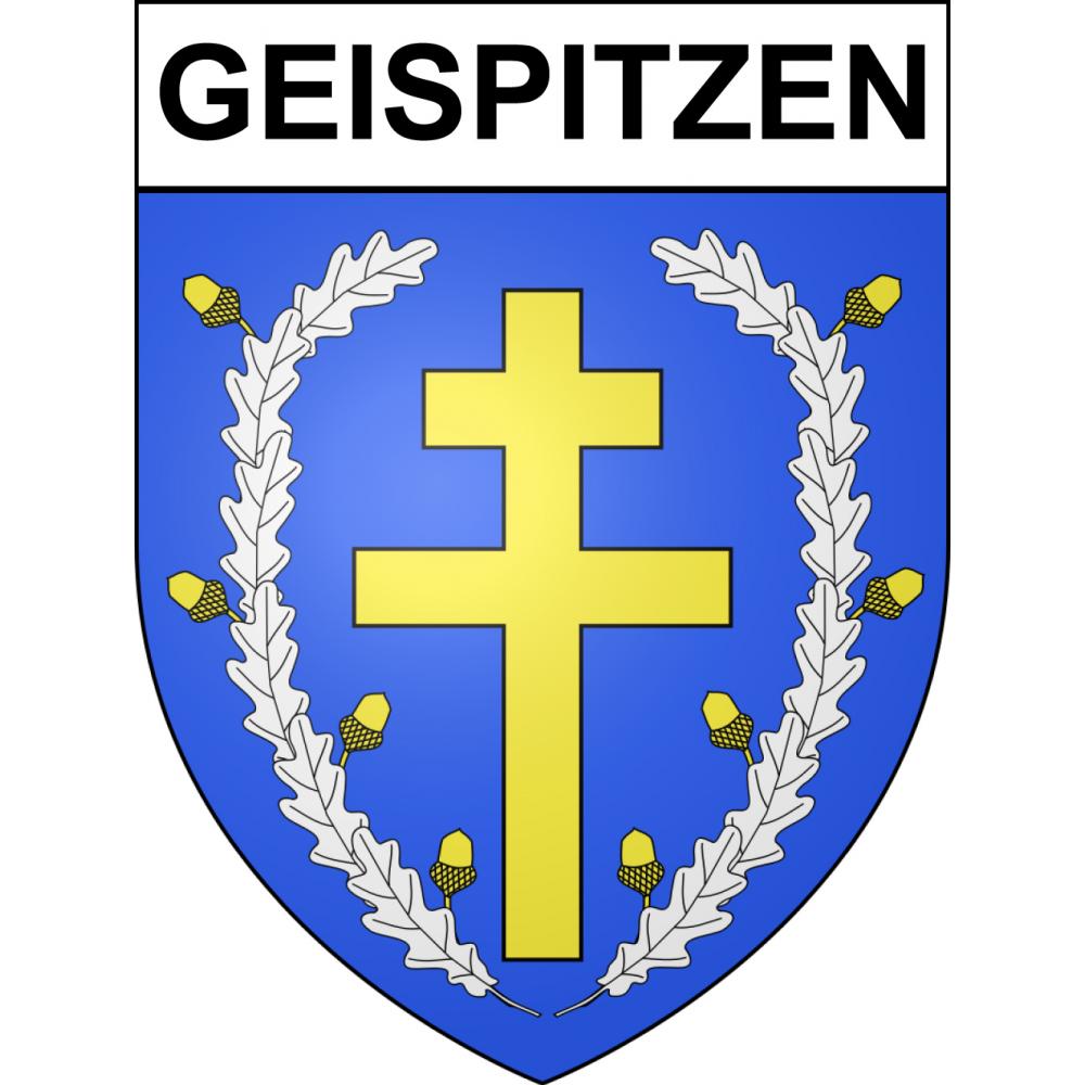 Stickers coat of arms Geispitzen adhesive sticker