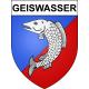 Geiswasser 68 ville sticker blason écusson autocollant adhésif