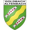 Adesivi stemma Goldbach-Altenbach adesivo