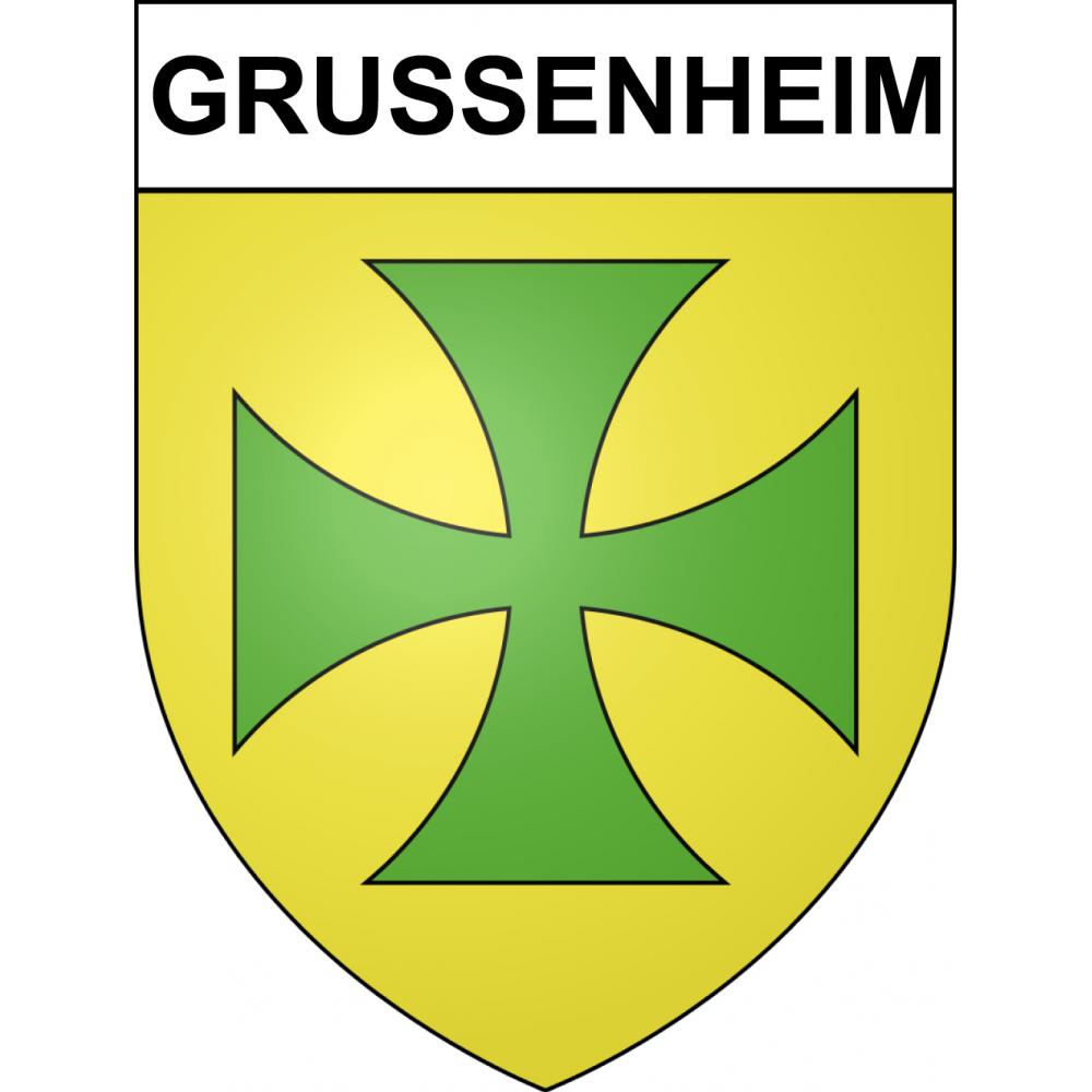 Adesivi stemma Grussenheim adesivo