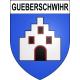 Gueberschwihr 68 ville sticker blason écusson autocollant adhésif