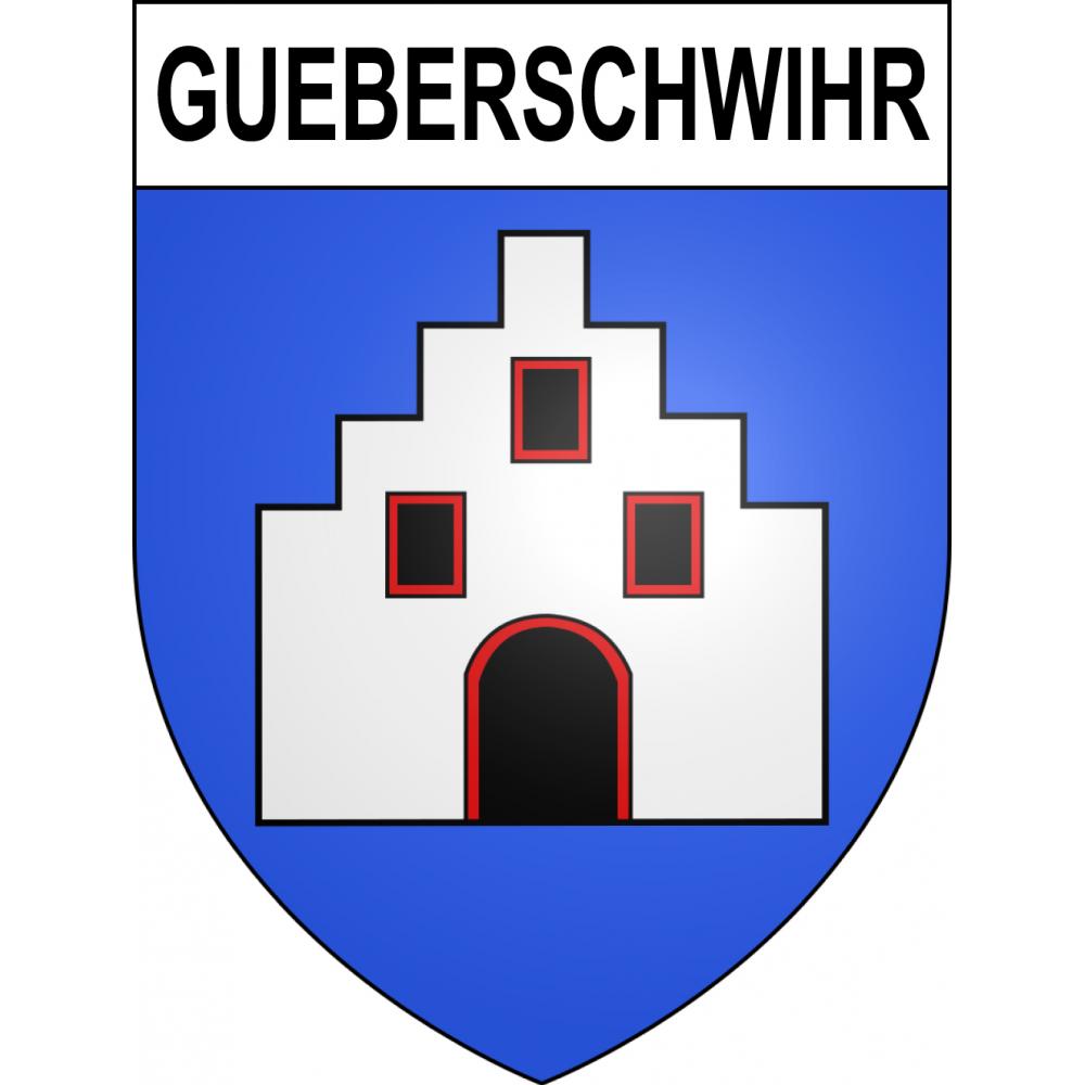 Gueberschwihr Sticker wappen, gelsenkirchen, augsburg, klebender aufkleber