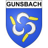Adesivi stemma Gunsbach adesivo