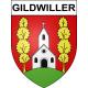 Stickers coat of arms Gildwiller adhesive sticker