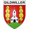 Stickers coat of arms Gildwiller adhesive sticker