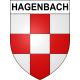 Adesivi stemma Hagenbach adesivo