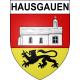 Hausgauen 68 ville sticker blason écusson autocollant adhésif