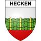 Stickers coat of arms Hecken adhesive sticker