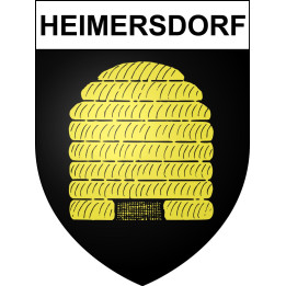 Heimersdorf Sticker wappen, gelsenkirchen, augsburg, klebender aufkleber