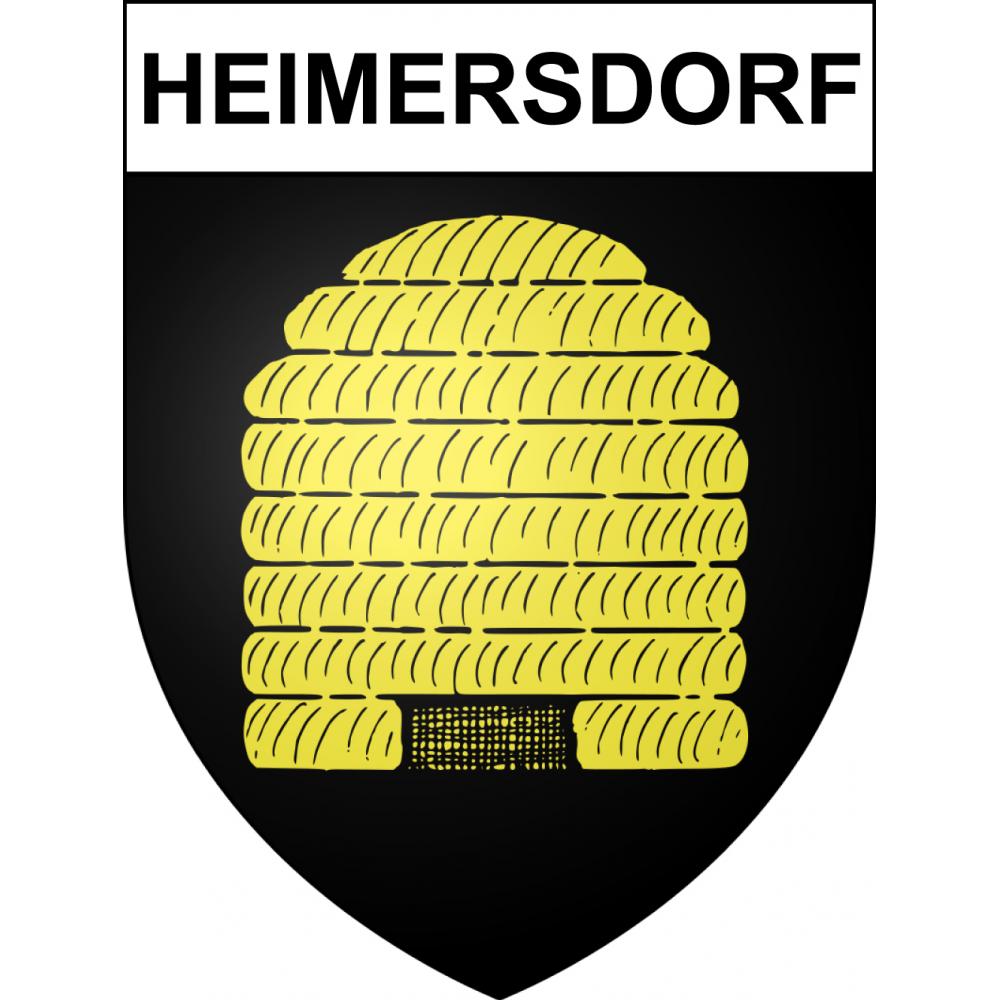 Stickers coat of arms Heimersdorf adhesive sticker