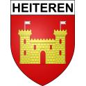 Heiteren Sticker wappen, gelsenkirchen, augsburg, klebender aufkleber