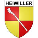 Heiwiller Sticker wappen, gelsenkirchen, augsburg, klebender aufkleber