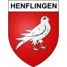 Henflingen Sticker wappen, gelsenkirchen, augsburg, klebender aufkleber