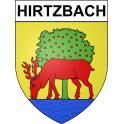 Hirtzbach Sticker wappen, gelsenkirchen, augsburg, klebender aufkleber
