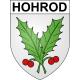 Hohrod 68 ville sticker blason écusson autocollant adhésif