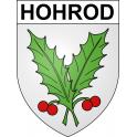 Hohrod Sticker wappen, gelsenkirchen, augsburg, klebender aufkleber