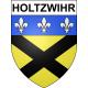 Holtzwihr Sticker wappen, gelsenkirchen, augsburg, klebender aufkleber