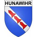 Stickers coat of arms Hunawihr adhesive sticker