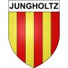 Jungholtz 68 ville sticker blason écusson autocollant adhésif