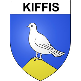 Pegatinas escudo de armas de Kiffis adhesivo de la etiqueta engomada