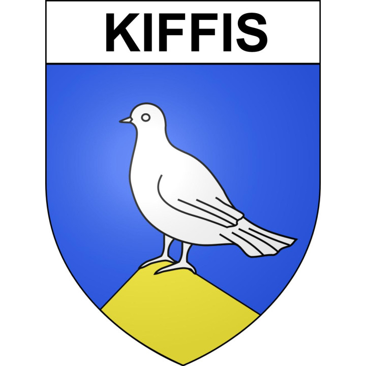 Stickers coat of arms Kiffis adhesive sticker
