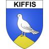 Kiffis 68 ville sticker blason écusson autocollant adhésif