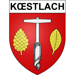 Stickers coat of arms Kœstlach adhesive sticker