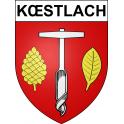 Stickers coat of arms Kœstlach adhesive sticker