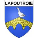 Stickers coat of arms Lapoutroie adhesive sticker