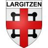 Largitzen Sticker wappen, gelsenkirchen, augsburg, klebender aufkleber