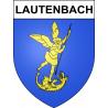 Lautenbach Sticker wappen, gelsenkirchen, augsburg, klebender aufkleber