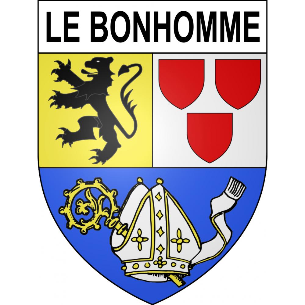 Stickers coat of arms Le Bonhomme adhesive sticker