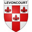 Stickers coat of arms Levoncourt adhesive sticker