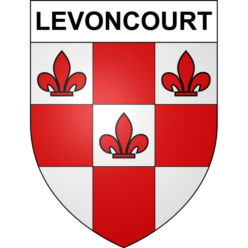 Stickers coat of arms Levoncourt adhesive sticker