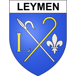 Leymen 68 ville sticker blason écusson autocollant adhésif