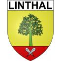 Linthal Sticker wappen, gelsenkirchen, augsburg, klebender aufkleber