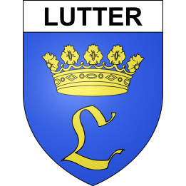 Stickers coat of arms Lutter adhesive sticker