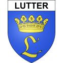 Stickers coat of arms Lutter adhesive sticker