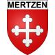 Stickers coat of arms Mertzen adhesive sticker