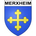 Adesivi stemma Merxheim adesivo