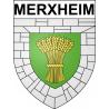 Stickers coat of arms Metzeral adhesive sticker
