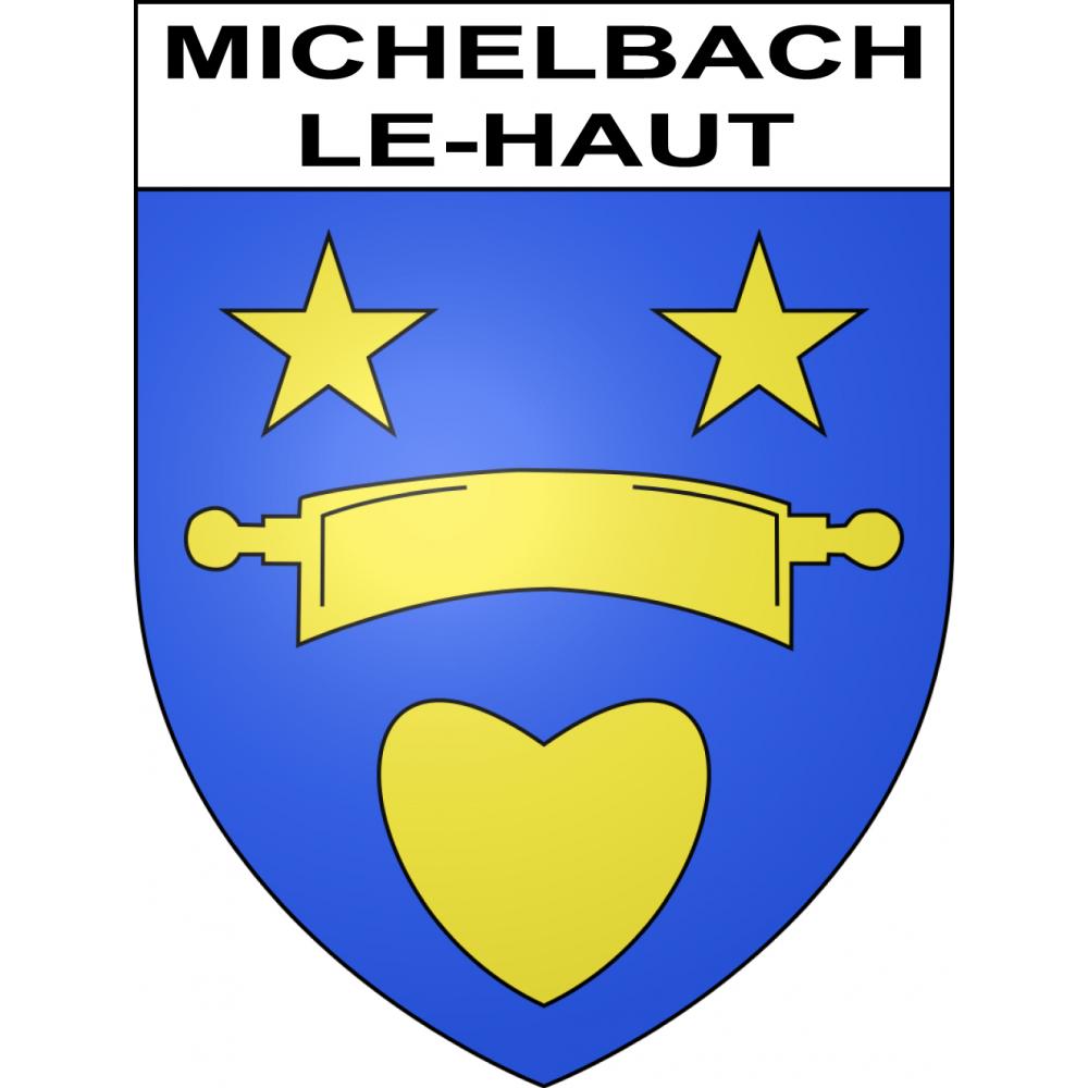 Adesivi stemma Michelbach-le-Haut adesivo